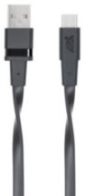 Дата-кабель Rivacase PS6002 BK12 Type C 2.0 – USB Black