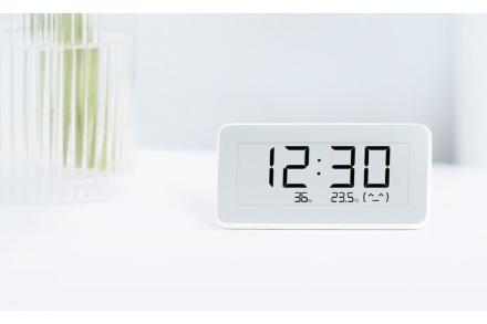 Датчик температуры и влажности Xiaomi Temperature and Humidity Monitor Clock Белый
