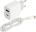 СЗУ RedLine NQC-13 USB-A-USB-C 3A + дата-кабель Type-C-Type-C PD White