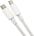 СЗУ RedLine NQC-13 USB-A-USB-C 3A + дата-кабель Type-C-Type-C PD White