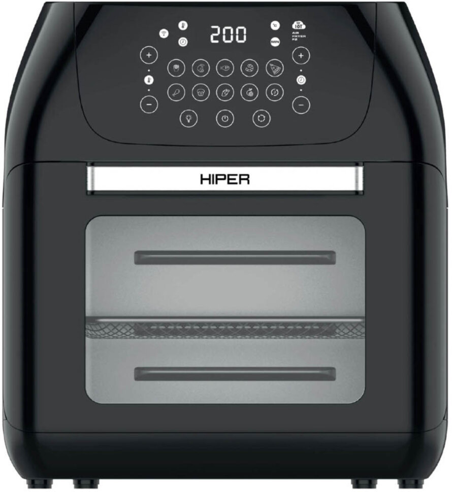 Умный аэрогриль HIPER IoT Air Fryer F2 Black