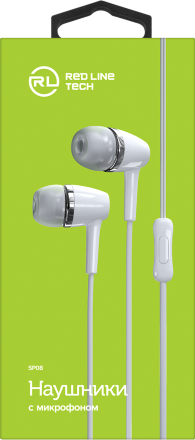 Наушники RedLine Stereo Headset SP08 White