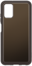 Клип-кейс Samsung Galaxy A03s Soft Clear Cover Black (EF-QA037TBEGRU)