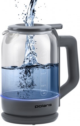 Электрочайник Polaris PWK 1720CGLD WIFI IQ Home Grey