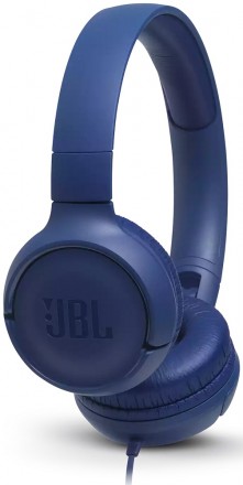 Наушники с микрофоном JBL T500 накладные Blue