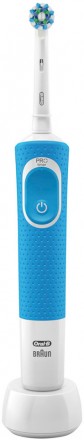 Электрическая зубная щетка Oral-B Vitality 100 CrossAction Blue промо-коробка