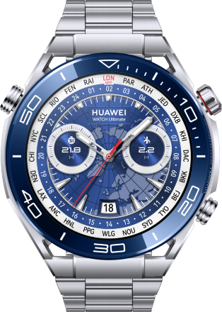 Часы HUAWEI WATCH Ultimate Colombo-B29 Серебристый океан