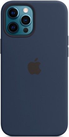 Клип-кейс Apple iPhone 12 Pro Max MagSafe силиконовый Темный ультрамарин (MHLD3ZE/A)