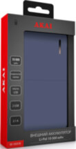 Внешний аккумулятор Akai BE-10001B 10000mAh Blue