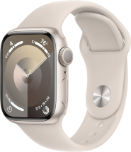 Часы Apple Watch Series 9 GPS 41мм корпус из алюминия Сияющая звезда + ремешок Sport Band Сияющая звезда