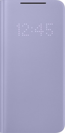 Чехол-книжка Samsung Galaxy S21 Smart LED View Cover Purple (EF-NG991PVEGRU)