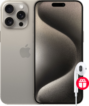 Смартфон Apple iPhone 15 Pro 256Gb SIM + SIM Натуральный титан
