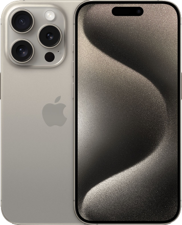 Смартфон Apple iPhone 15 Pro 256Gb SIM + SIM Натуральный титан