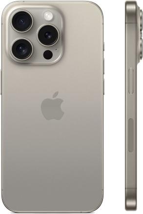Смартфон Apple iPhone 15 Pro 256Gb SIM + SIM Натуральный титан