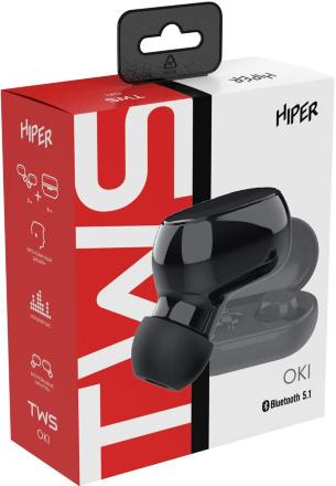 Беспроводные наушники HIPER TWS OKI Black