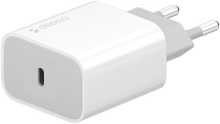 СЗУ Deppa USB Type-C, Power Delivery, 25Вт White СЗУ Deppa USB Type-C, Power Delivery, 25Вт White
