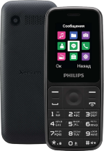 Мобильный телефон Philips Xenium E125 DS Черный