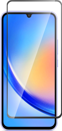 Стекло защитное для Samsung Galaxy A74 Черная рамка