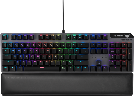 Клавиатура Asus RA03 Tuf Gaming K7 проводная Black