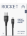 Дата-кабель Rocket Contact USB-A - Lightning 1м оплётка нейлон Черный