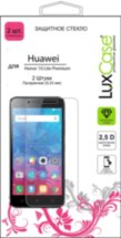 Стекло защитное LuxCase Honor 10 Lite Premium прозрачное 2 шт