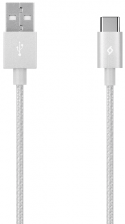 Дата-кабель Ttec Alumi Cable Type-C Silver