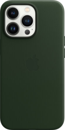 Клип-кейс Apple MagSafe iPhone 13 Pro кожаный Зеленая секвойя (MM1G3ZE/A )