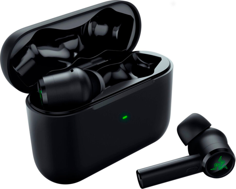 Беспроводные наушники с микрофоном Razer Hammerhead True Wireless Pro Black Беспроводные наушники с микрофоном Razer Hammerhead True Wireless Pro Black