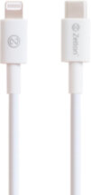 Дата-кабель Zetton USB-C Lightning MFI 1м White (ZTUSBCMFI1A8)