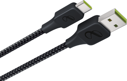 Дата-кабель InfinityLab InstantConnect USB-A - USB-C 1.5м Black (ILINCATCBLK)