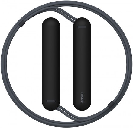 Умная скакалка Tangram Factory Smart Rope Rookie светодиодная подсветка Black