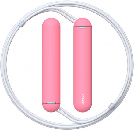 Умная скакалка Tangram Factory Smart Rope Rookie светодиодная подсветка Pink