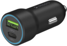 АЗУ Deppa USB-C + USB A, PD 3.0, QC 3.0, 20W Black