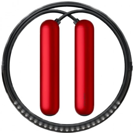 Умная скакалка Tangram Factory Smart Rope светодиодная подсветка Red (S)