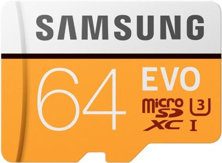 Карта памяти MicroSD Samsung EVO V2 64Gb Class10 MB-MP64GA/RU