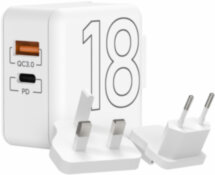СЗУ LYAMBDA 2USB с поддержкой Power Delivery/QC3.0 18W White