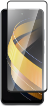 Стекло защитное Infinix SMART 8 Черная рамка