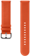 Ремешок для умных часов Samsung Galaxy Watch Active ET-SLR82M кожаный Orange