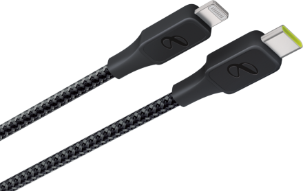 Дата-кабель InfinityLab InstantConnect USB-C - Lightning 1.5м Black (ILINCCTLBLK)