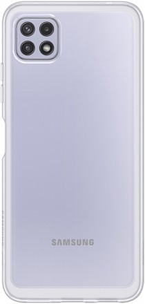 Клип-кейс Samsung Galaxy A22 Soft Clear Cover прозрачный (EF-QA225TTEGRU)