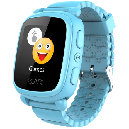 Детские часы Elari KidPhone 2 с GPS трекером Blue