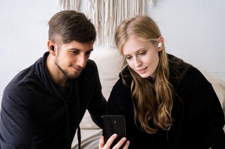 Беспроводные наушники Accesstyle Flame Белые