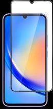 Стекло защитное для Samsung Galaxy A15|A25|A24 Черная рамка