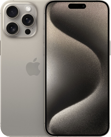 Смартфон Apple iPhone 15 Pro Max 256Gb SIM + SIM Натуральный титан