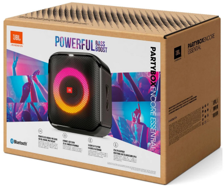 Портативная акустическая система JBL Party Box Encore Essential Черная