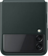 Клип-кейс Samsung Galaxy Z Flip3 Leather Cover Dark Green (EF-VF711LGEGRU)