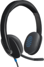 Наушники с микрофоном Logitech H540 USB Computer Headset Black