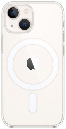 Клип-кейс Apple iPhone 13 mini MagSafe силиконовый Прозрачный (MM2W3ZE/A)