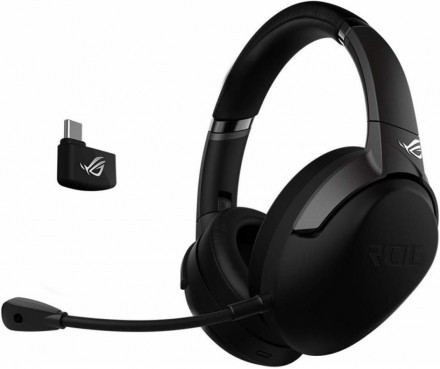 Игровая гарнитура Asus Rog Strix Go 2.4 беспроводная Black