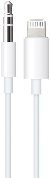 Аудио кабель Apple Lightning to 3.5mm 1,2м White (MXK22ZM/A)